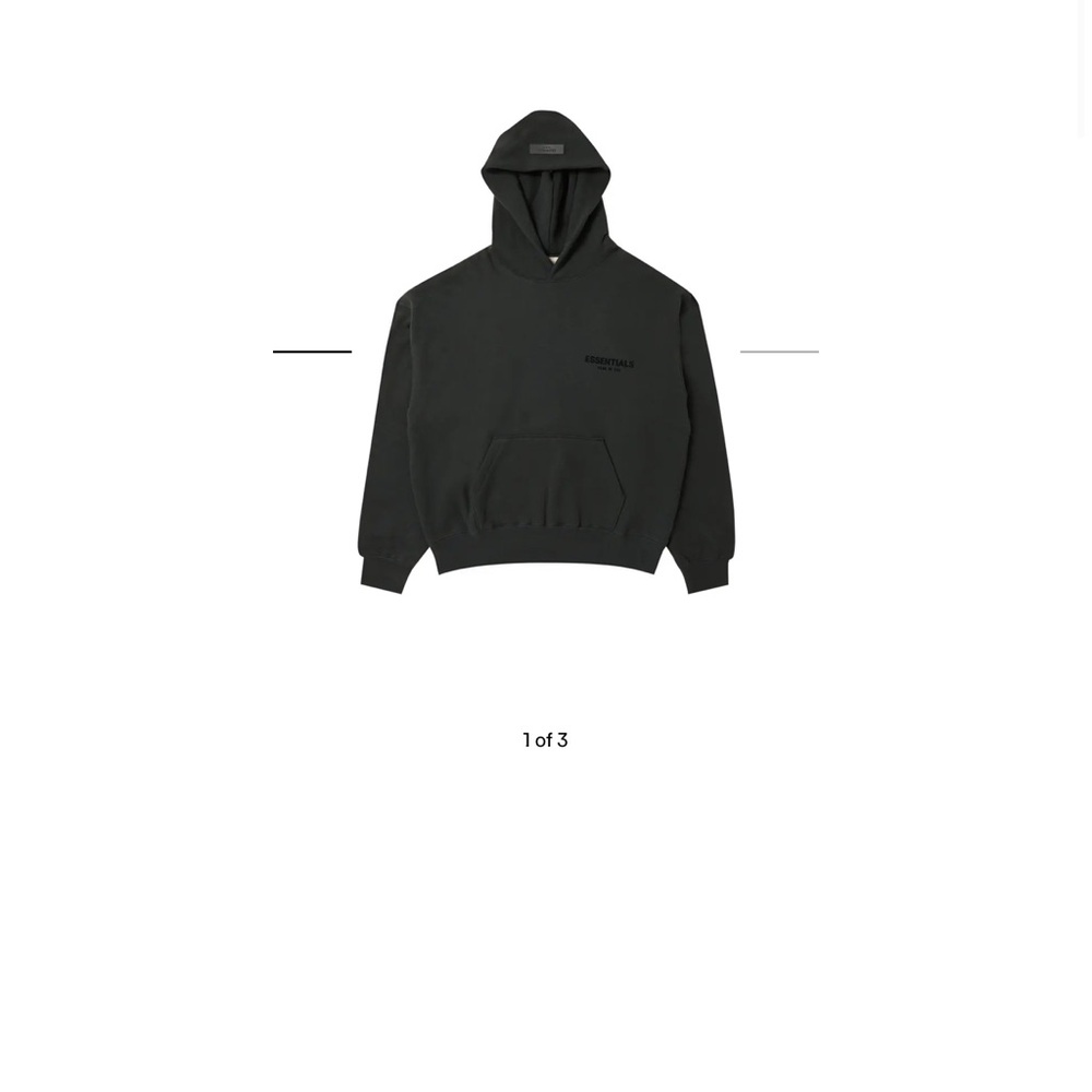 Fear of God Charcoal Hoodie